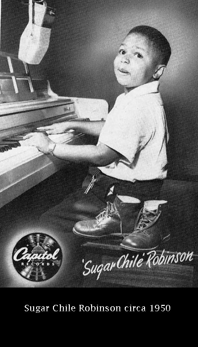 Sugar Chile Robinson circa 1950